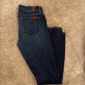 7 for all mankind skinny jeans